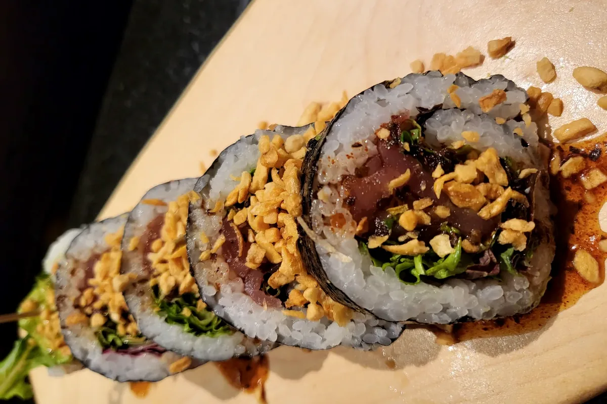 Garlic Tuna at Tokyo Roll & Noodle