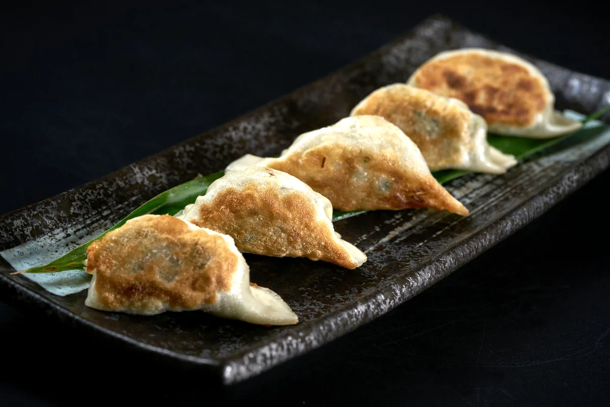 Gyoza: Fried and Steamed in the Same Pan